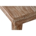 Tisch mit 3 Sesseln Home ESPRIT Beige natürlich Teakholz 133 x 60 x 70 cm