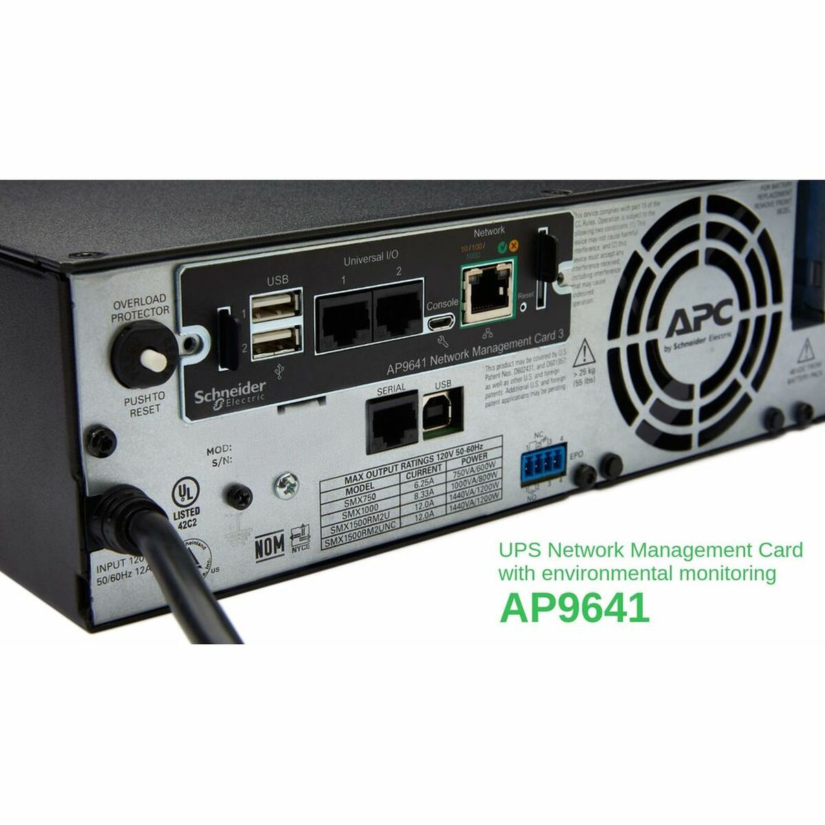 Võrgukaart APC AP9641