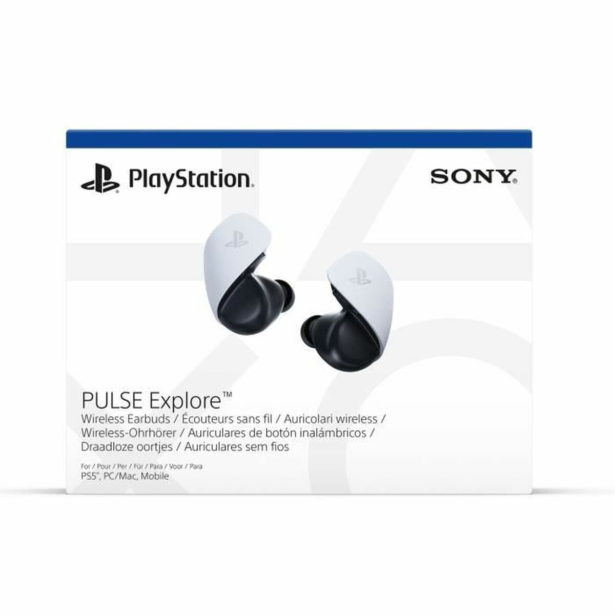 Bluetooth-hovedtelefoner Sony Sort/Hvid