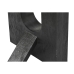 Βοηθητικό Τραπεζάκι Home ESPRIT Λευκό Μαύρο Μάρμαρο Ξύλο από Μάνγκο 41 x 41 x 51 cm