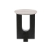 Malý postranní stolek Home ESPRIT Bílý Černý Mramor mangové dřevo 41 x 41 x 51 cm