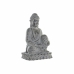 Dekorativ hagefigur DKD Home Decor Grå Metall Harpiks Magnesium Buddha 30 x 40 cm 42,5 x 35 x 67 cm (42,5 x 35 x 67 cm)