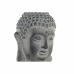 Dekorativ hagefigur DKD Home Decor Grå Metall Harpiks Magnesium Buddha 30 x 40 cm 42,5 x 35 x 67 cm (42,5 x 35 x 67 cm)