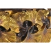 Planken DKD Home Decor Gouden Blad van een plant Hars 46 x 11,5 x 14 cm