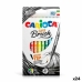 Tuschpennor Carioca Super Brush Multicolour 10 Delar (24 antal)