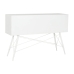 Console DKD Home Decor Bílý Kov Sklo 120 x 35 x 80 cm