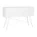 Console DKD Home Decor Valge Metall Kristall 120 x 35 x 80 cm