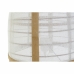 Asztali lámpa DKD Home Decor Fehér Természetes Bambusz 40 W 220 V 32 x 32 x 45,5 cm
