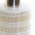 Дозатор мыла DKD Home Decor 7,2 x 8 x 18 cm Серый ABS Керамика Boho (2 штук)