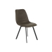 Cadeira DKD Home Decor 63 x 49 x 85 cm Cinzento Metal