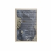 Dekoracja ścienna DKD Home Decor 30 x 1,5 x 45 cm Naturalny Szary Tropikalny (2 Sztuk)