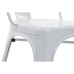 Židle DKD Home Decor Bílý Kov 53 x 45 x 85 cm