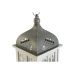 Lantern DKD Home Decor Aged finish White Grey Wood Crystal Mediterranean 19 x 19 x 51 cm