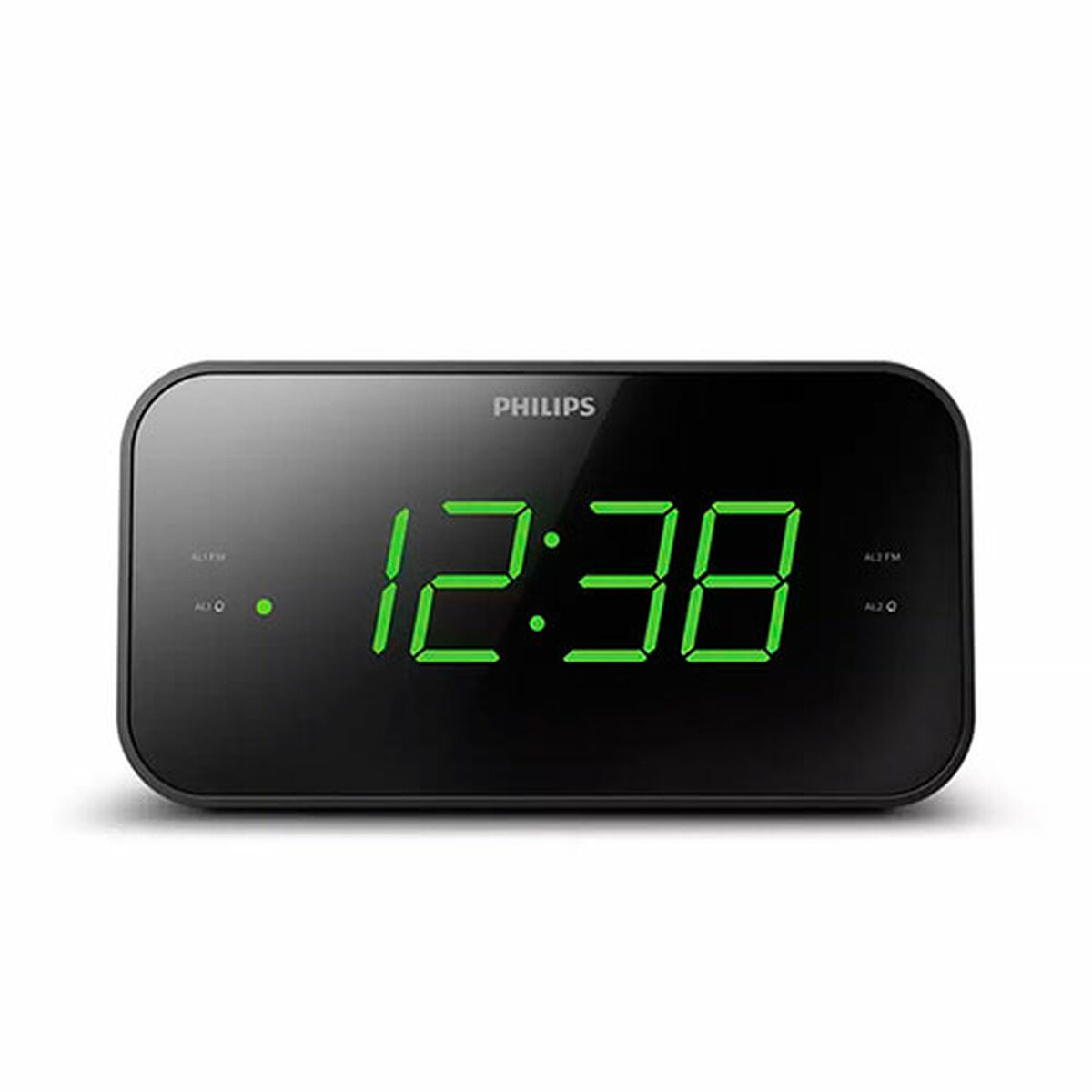 Modinātājpulkstenis Philips Melns