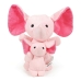 Soft toy for dogs Gloria Hoa Pink 10 cm Elephant