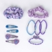 Hair accessories Stitch 10 Pieces Blue Purple