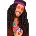 Set de Complementos de Disfraces Hippie Multicolor Años 60