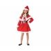 Costum Deghizare pentru Copii Roșu Crăciuniță Crăciun Fată