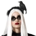 Diadema Raven Halloween 66632