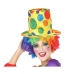 Pălărie de clovn Multicolor Circ