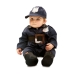 Kostuums voor Baby's My Other Me Blauw Politie (4 Onderdelen)