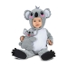 Fantasia para Bebés My Other Me Cinzento Branco Koala (4 Peças)