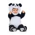 Kostuums voor Baby's My Other Me Zwart Wit Panda (4 Onderdelen)