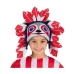 Costum Deghizare pentru Copii My Other Me    Atlético de Madrid Mărime unică Pălărie Coroană indiană din pene (1 Piese)