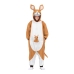 Costume for Children My Other Me Kangaroo White Brown One size (3 Pieces)