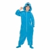 Costume for Children My Other Me Cookie Monster Sesame Street Blue