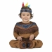 Kostume til babyer My Other Me nativo americano Brun (3 Dele)
