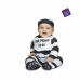 Kostuums voor Baby's My Other Me Wit Zwart Gevangene (2 Onderdelen)