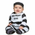 Kostým pro miminka My Other Me Bílý Černý Vězeň (2 Kusy)
