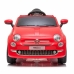 Carro elétrico para crianças Fiat 500 Vermelho Com controlo remoto MP3 30 W 6 V 113 x 67,5 x 53 cm