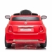 Gyerek elektromos autó Fiat 500 Piros Távirányítású MP3 30 W 6 V 113 x 67,5 x 53 cm