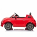 El-bil til børn Fiat 500 Rød Med fjernbetjening MP3 30 W 6 V 113 x 67,5 x 53 cm
