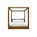 Bed Home ESPRIT Polyester Pijnboom Gerecycleerd Hout 202 x 222 x 215 cm