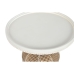 Kisasztal Home ESPRIT Fehér Természetes Fenyő 60 x 60 x 56 cm