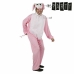 Kostume til voksne Th3 Party Pink dyr (2 Dele)