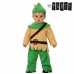 Маскировъчен костюм за бебета Th3 Party Зелен (3 Части)