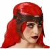 Kaukė Raudona Mergina-karys Halloween