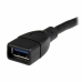 Câble USB Startech USB3EXT6INBK         Noir