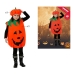 Kostým pro děti Oranžový Tykev (2 Kusy) (2 pcs)