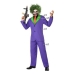 Verkleidung für Erwachsene Joker Lila Attentäter (3 Stücke)