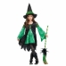 Costum Deghizare pentru Adulți Verde Smarald Vrăjitoare