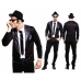 Costume for Adults My Other Me Blues 40 x 30 x 1 cm Black Suit (1 Piece)