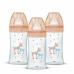 Set of baby's bottles Dodie 3 uds