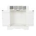 Mueble Auxiliar Home ESPRIT Blanco Madera 55 x 35 x 195 cm BAR
