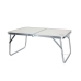 Kiegészítő Asztalka Aktive Fehér Alumínium Strand Összecsukható (60 x 40 x 26 cm)