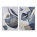 Painting Home ESPRIT Abstract Modern 83 x 4,5 x 123 cm (2 Units)